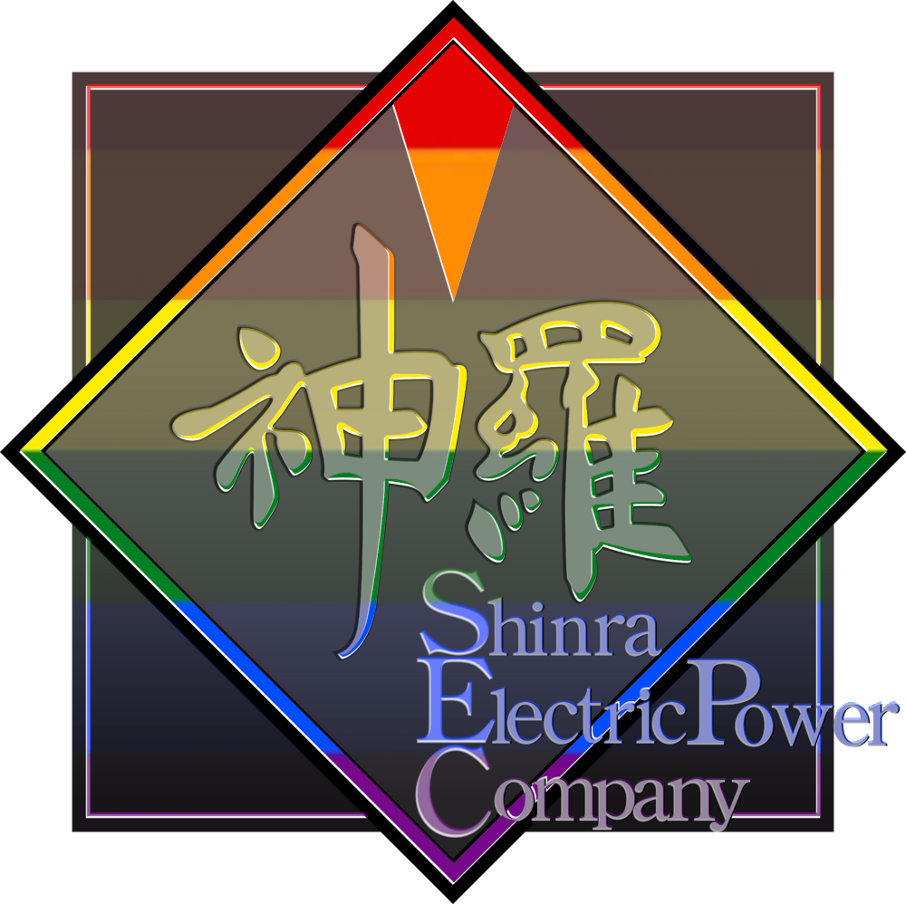 Almost finished corporate pride Shinra logo.